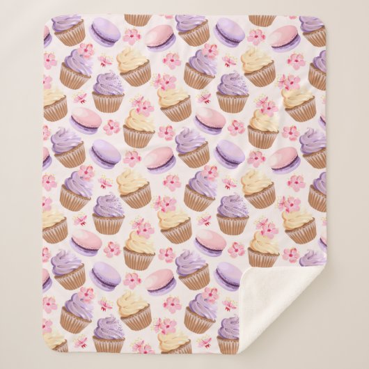 Couverture Sherpa Cupcakes Sherpa Blanket (Devant)