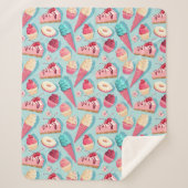 Couverture Sherpa Cupcakes Sherpa Blanket (Devant)