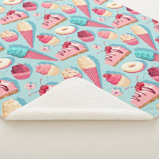 Couverture Sherpa Cupcakes Sherpa Blanket (3/4)