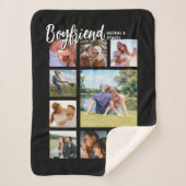 Couverture Sherpa Custom Boyfriend Photo Collage (Devant)