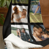Couverture Sherpa Custom Boyfriend Photo Collage