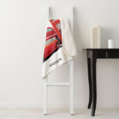 Couverture Sherpa Custom Name London England (En situation)