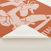 Couverture Sherpa Custom Name, Text & Color Martial Arts (3/4)