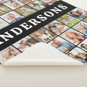 Couverture Sherpa Custom Photo Collage 36 Personalized Modern Family (3/4)
