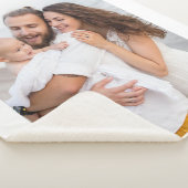 Couverture Sherpa Custom Rounded Corner Photo Family (3/4)