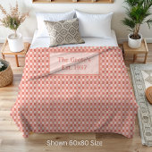 Couverture Sherpa Custom Sherpa Blanket Name Est Date Family Gift