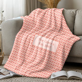 Couverture Sherpa Custom Sherpa Blanket Name Est Date Family Gift