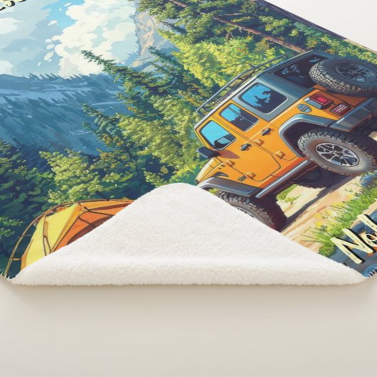 Couverture Sherpa Customize Four Wheel Drive Let's Escape To NoWhere (3/4)