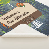 Couverture Sherpa Customize Marymere Falls Family Camping Adventure (3/4)