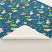 Couverture Sherpa Cute Animaux Astronautes (3/4)