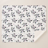 Couverture Sherpa Cute Ballerina Panda Ours Danse Animale (Devant (Horizontal))