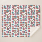 Couverture Sherpa Cute Cakes and Desserts (Devant (Horizontal))