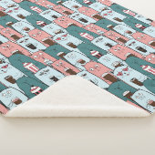 Couverture Sherpa Cute Cats Sherpa Blanket (3/4)