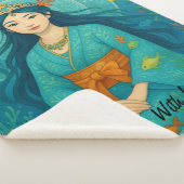 Couverture Sherpa Cute Cute Whismusical Underwater Princesse (3/4)