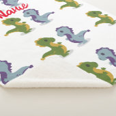 Couverture Sherpa Cute Dinosaur Paire Thunder_Cove (3/4)