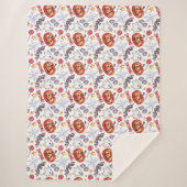 Couverture Sherpa Cute ghost Halloween  (Devant)