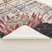 Couverture Sherpa Cute Letter To Husband | Cool Design Gift | (3/4)
