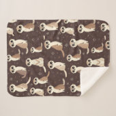 Couverture Sherpa Cute Meerkat Motif (Devant (Horizontal))