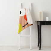 Couverture Sherpa Cute Monkey Nom personnalisé Enfants Zoo Animaux (En situation)