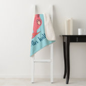 Couverture Sherpa Cute Otters Valentines Day Couple Personnalisé (En situation)