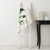Couverture Sherpa Cute ours Panda (En situation)