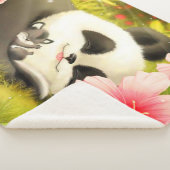 Couverture Sherpa Cute ours Panda (3/4)