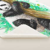 Couverture Sherpa Cute ours Panda (3/4)
