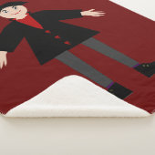 Couverture Sherpa Cute Vampire Halloween (3/4)