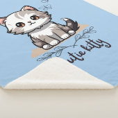 Couverture Sherpa Cutie Kitty (3/4)