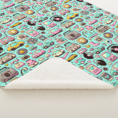 Couverture Sherpa Cuties rétro : Pastel Whimsical (3/4)