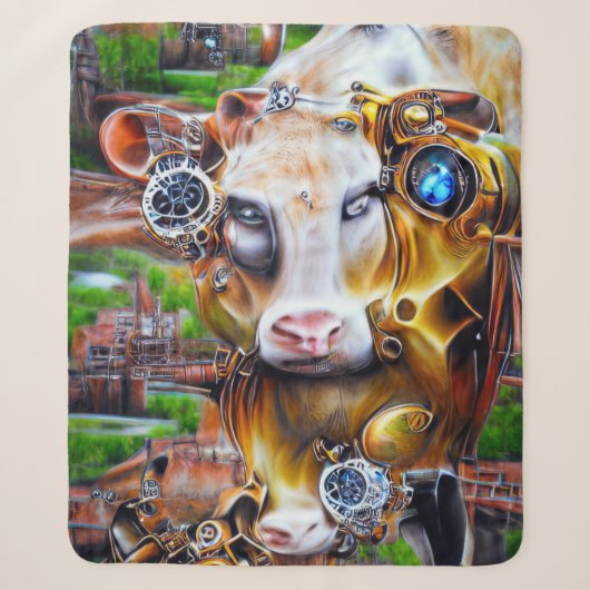 Couverture Sherpa Cyber-vache vapeur (Devant)