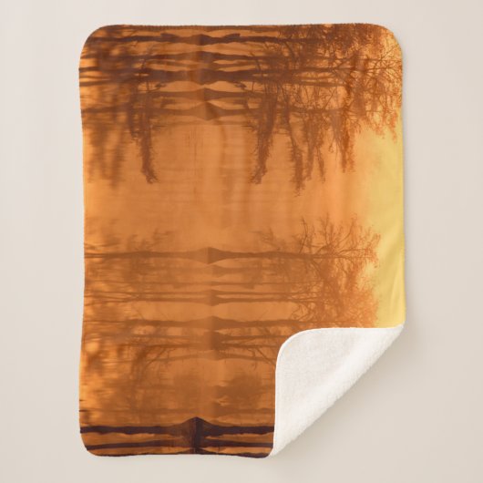 Couverture Sherpa Cypress Trees Parc d'état George Smith (Devant)