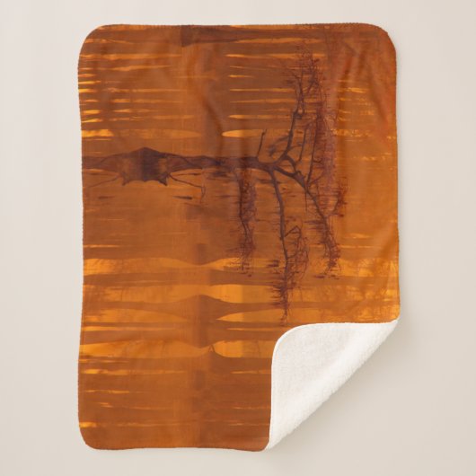 Couverture Sherpa Cypress Trees | Parc d'état George Smith (Devant)