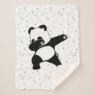 Couverture Sherpa Dabbing Panda