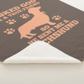 Couverture Sherpa Dachshund Est Mon Vrai Ami (3/4)