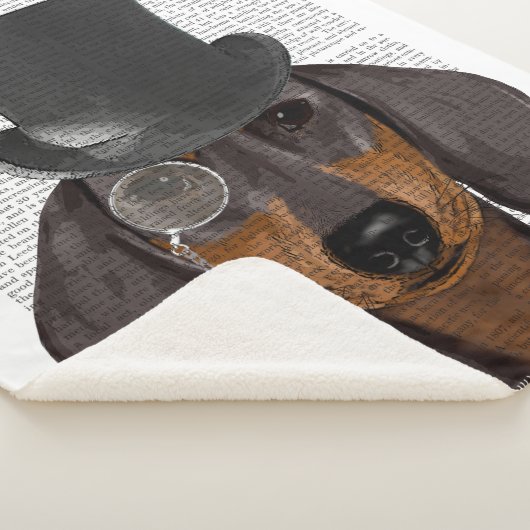 Couverture Sherpa Dachshund, Hound et Casquette (3/4)
