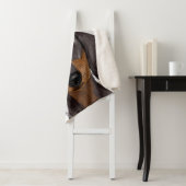 Couverture Sherpa Dachshund, Hound et Casquette (En situation)