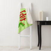 Couverture Sherpa Daddy Saurus Dinosaur (En situation)