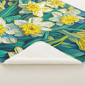 Couverture Sherpa Daffodiques impressionnistes (3/4)