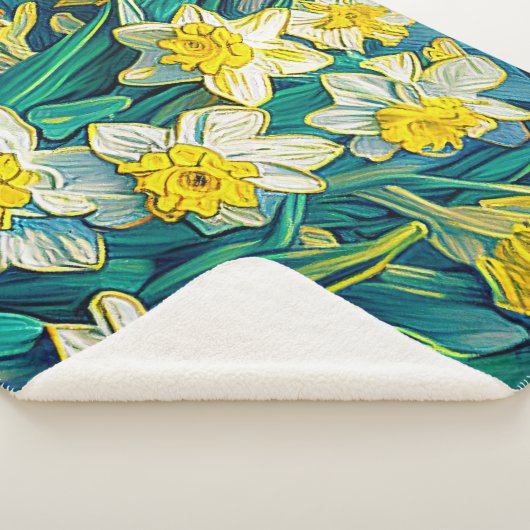 Couverture Sherpa Daffodiques impressionnistes (3/4)