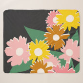Couverture Sherpa Daisy Delight (Devant (Horizontal))
