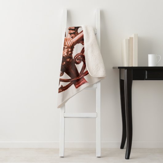 Couverture Sherpa Dakota Sherpa Blanket (En situation)