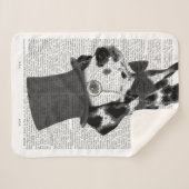 Couverture Sherpa Dalmatien, Hound officiel et Casquette (Devant (Horizontal))