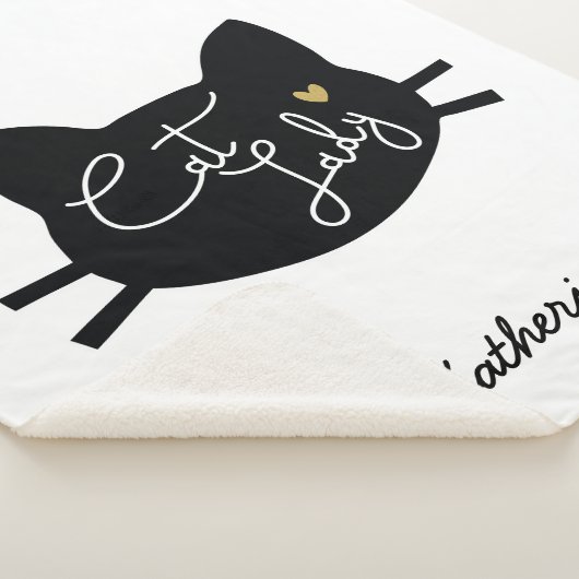 Couverture Sherpa Dame du chat (3/4)