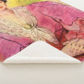 Couverture Sherpa dame rose (3/4)