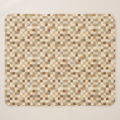 Couverture Sherpa Damier (Devant (Horizontal))