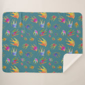 Couverture Sherpa Dancing with the Wind on a Tranquil Twilight (Devant (Horizontal))