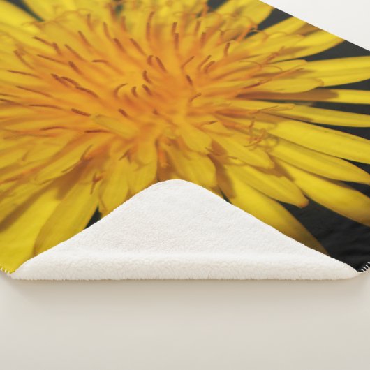 Couverture Sherpa Dandelion Flower sbcna (3/4)