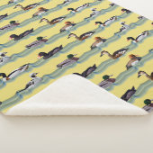 Couverture Sherpa Dandy Ducks (Jaune) (3/4)