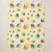 Couverture Sherpa Danse avec le Vent Sunkissed (Devant)